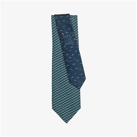 hermes grey reef tie|Hermes fabric ties.